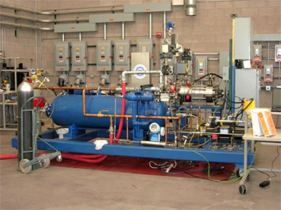 Circuito de prueba de CO2 supercrítico