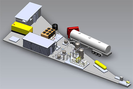 Planta de generación eléctrica